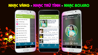 Nhạc Vàng Nhạc Trữ Tình Bolero ภาพหน้าจอ 0