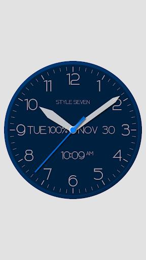 Modern Analog Clock-7 Captura de pantalla 3