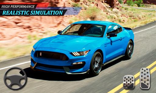 Mustang Car Simulator 3D Game Captura de tela 3