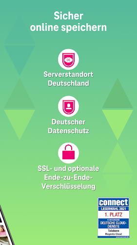 MagentaCLOUD - Cloud Speicher ภาพหน้าจอ 1