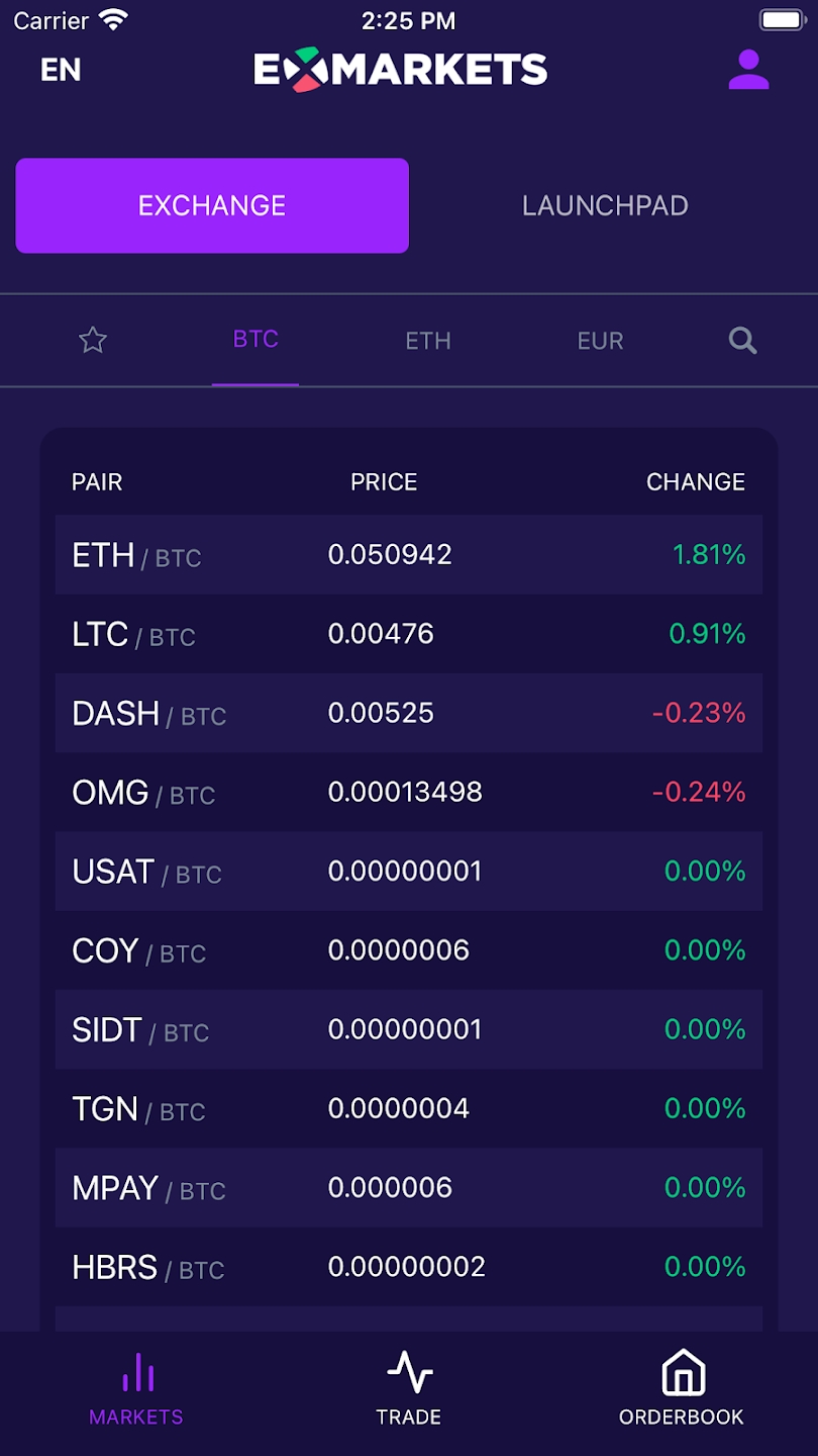 ExMarkets应用截图第0张