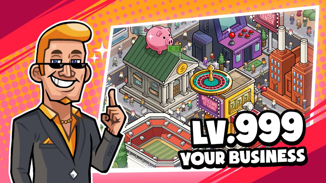 Idle Billionaire Tycoon Mod Tangkapan skrin 1