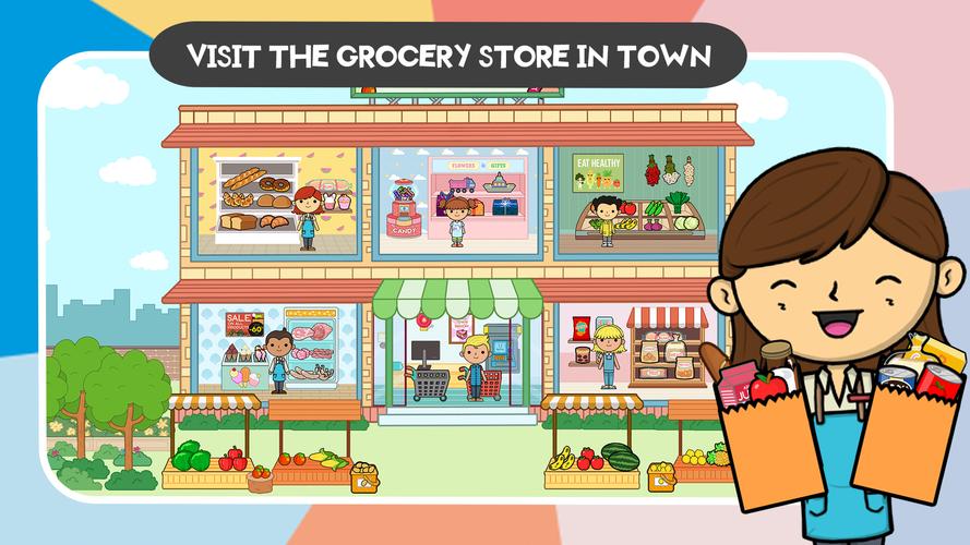 Lila's World: Grocery Store Capture d'écran 1