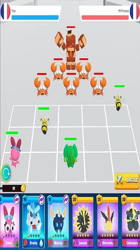 Monsters Tactics ภาพหน้าจอ 0