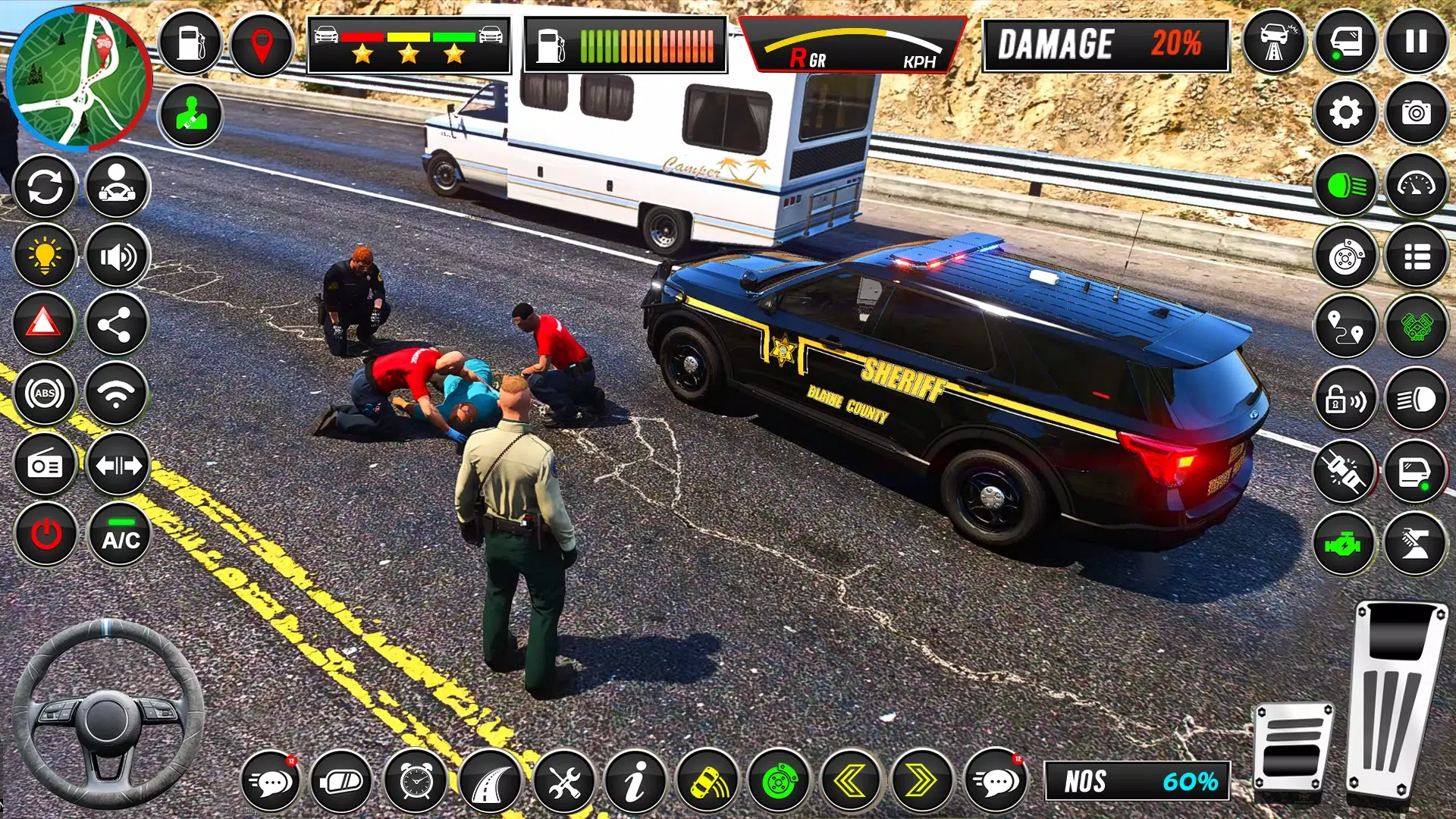 Police Simulator: Car Games Скриншот 1