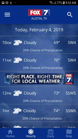 FOX 7 Austin: Weather應用截圖第2張