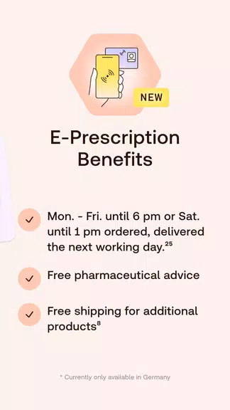 Redcare: Online Pharmacy স্ক্রিনশট 1