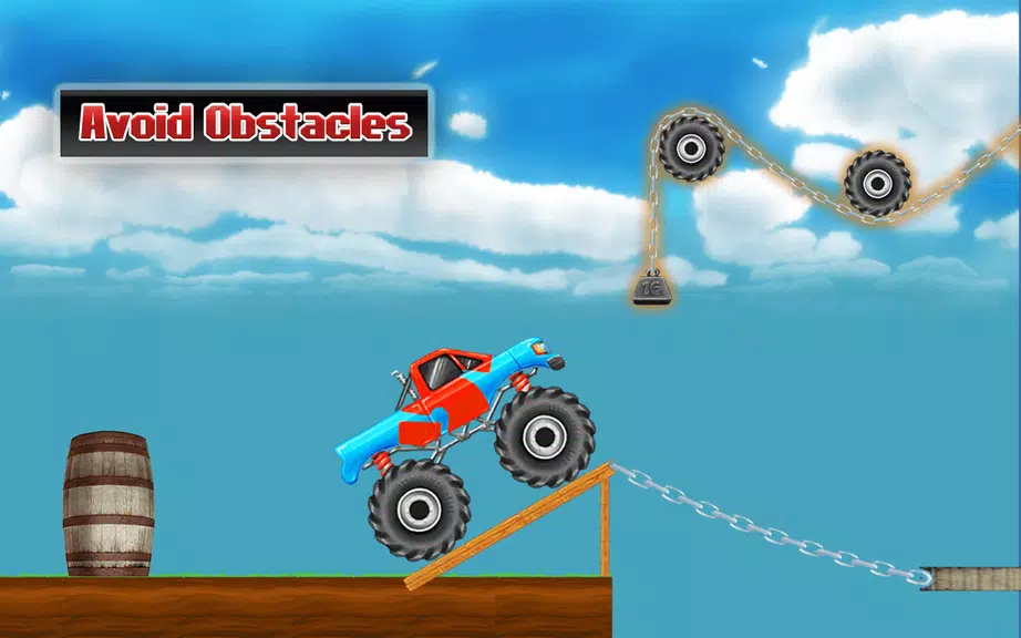 Rope Bridge Racer Car Game Screenshot 0