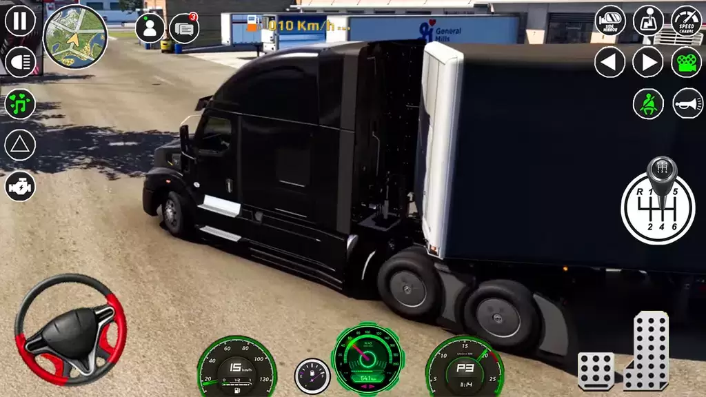 American Cargo City Driving 3D ภาพหน้าจอ 3