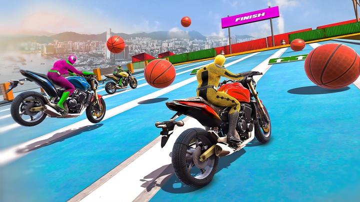 Motorbike Race Motorcycle Game Captura de pantalla 0