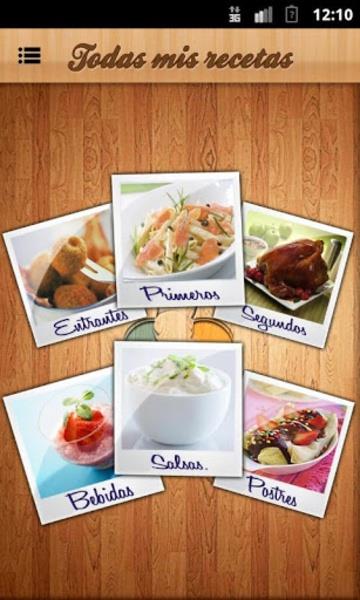 Todas Mis Recetas ภาพหน้าจอ 0