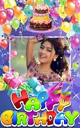 Birthday Photo Frames & Editor স্ক্রিনশট 1