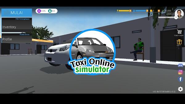 Taxi Online Simulator ID ภาพหน้าจอ 0