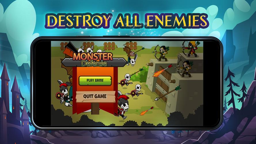 Monster Defence स्क्रीनशॉट 1