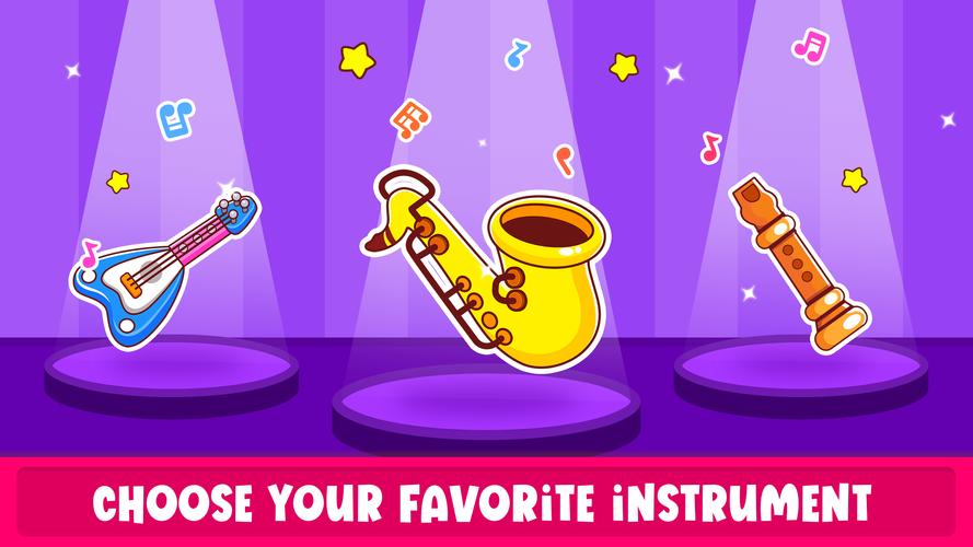 Piano Kids Toddler Music Games Скриншот 3