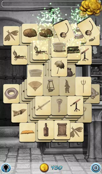 Mahjong: A Wizards World Captura de tela 2