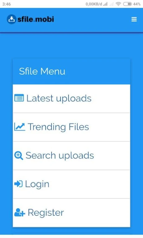 Sfile Mobi - Monetizing Your File 스크린샷 2