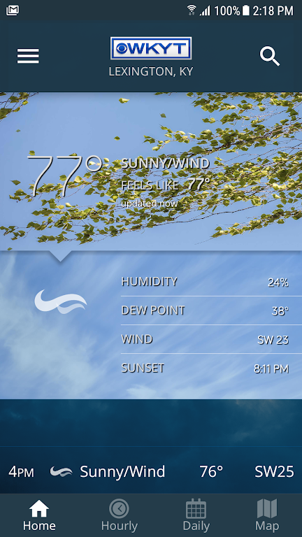 WKYT Weather Captura de tela 0