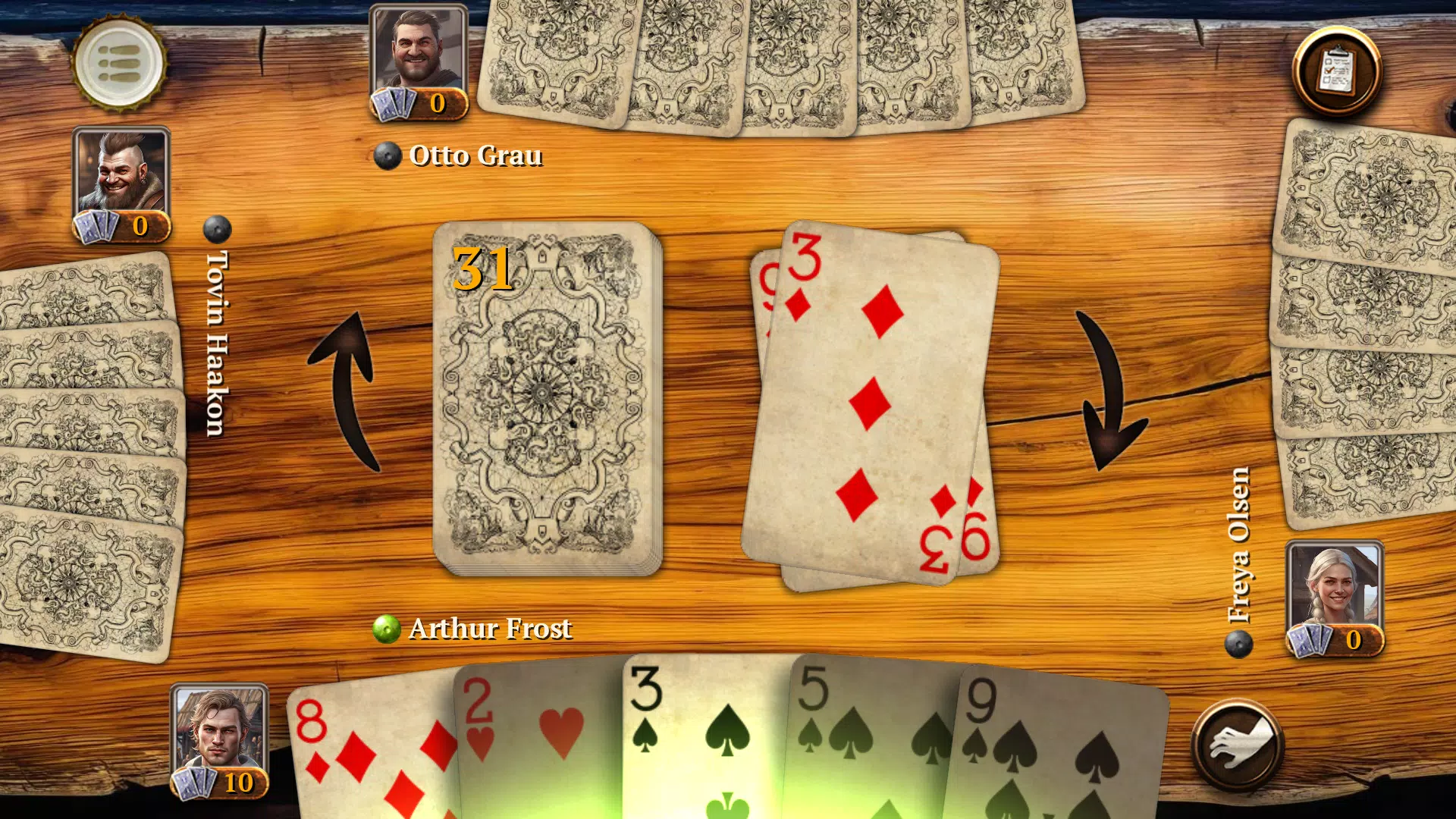 Crazy Eights HD 스크린샷 1