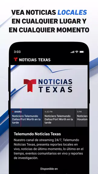 Telemundo 48 El Paso: Noticias Captura de tela 2