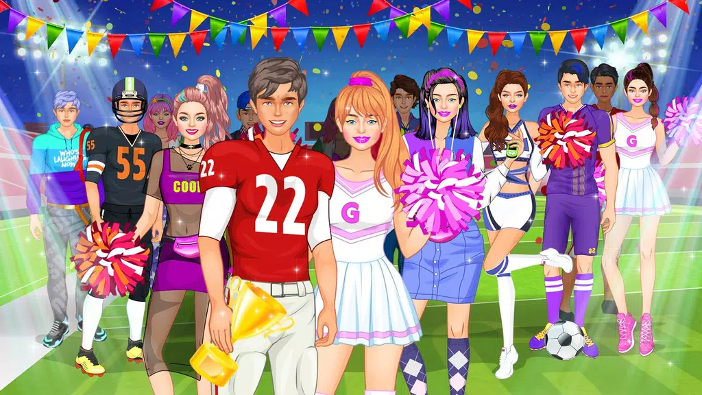 Mädchen & Jungs Anzieh Spiele Screenshot 0