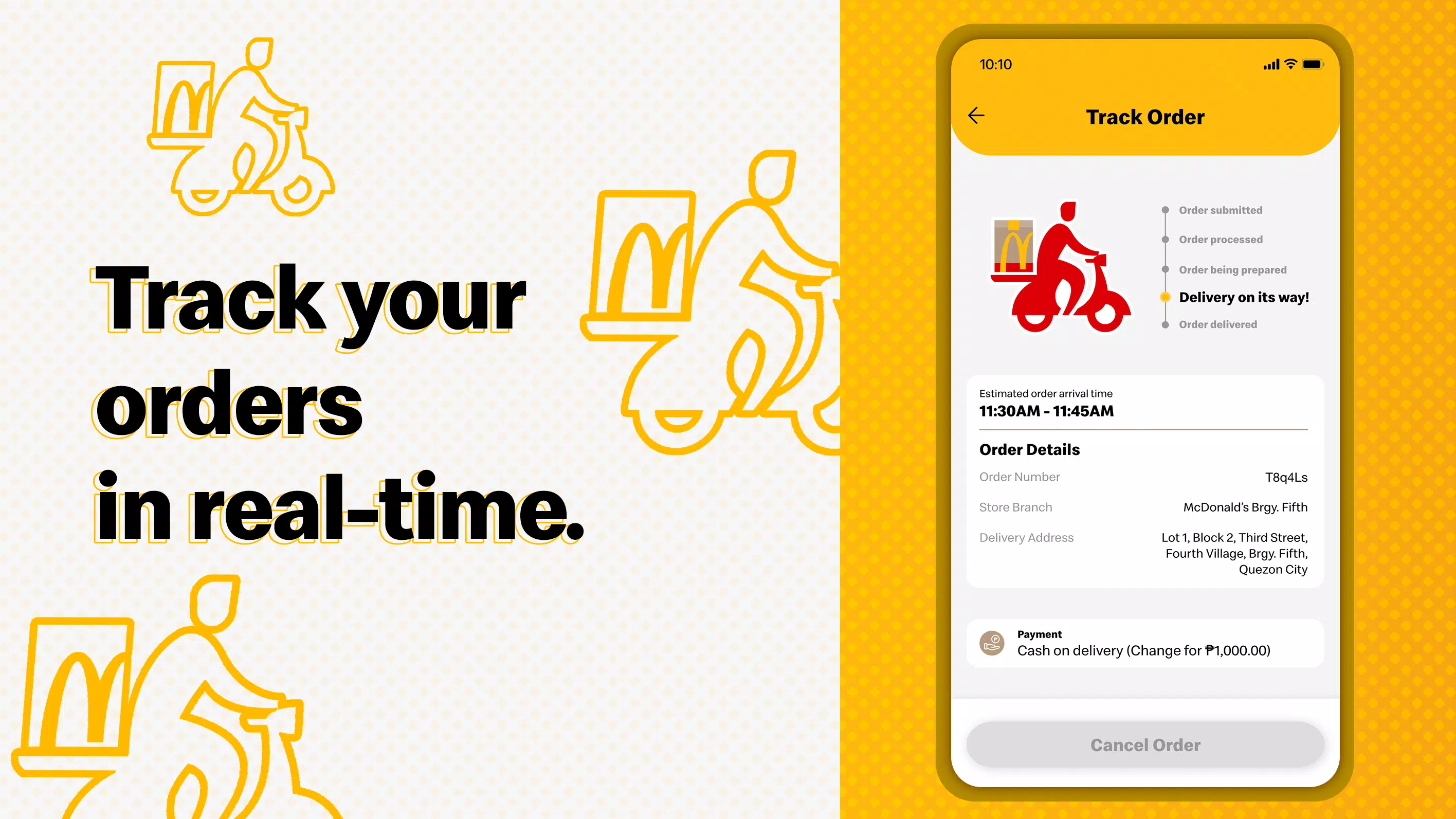 McDelivery PH Capture d'écran 2