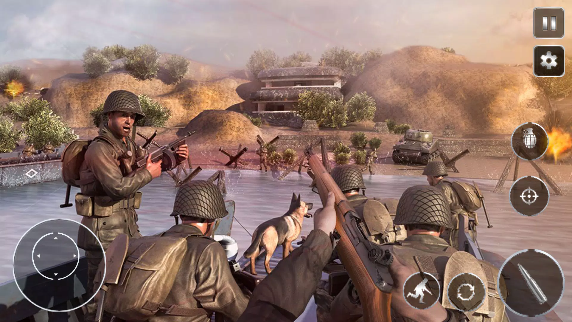 Call Of Courage : WW2 Shooting Screenshot 0