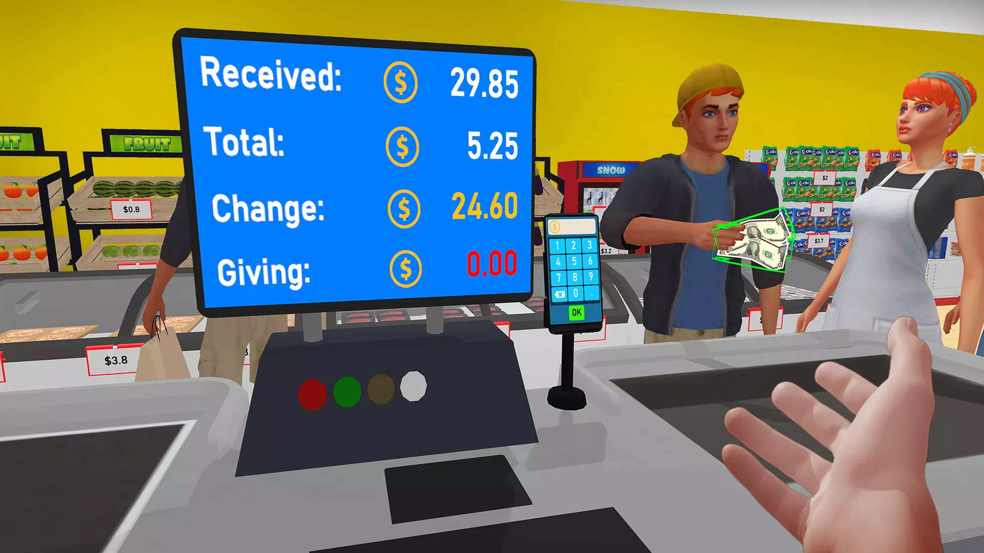 Supermarket 3D Simulation Game Screenshot 3