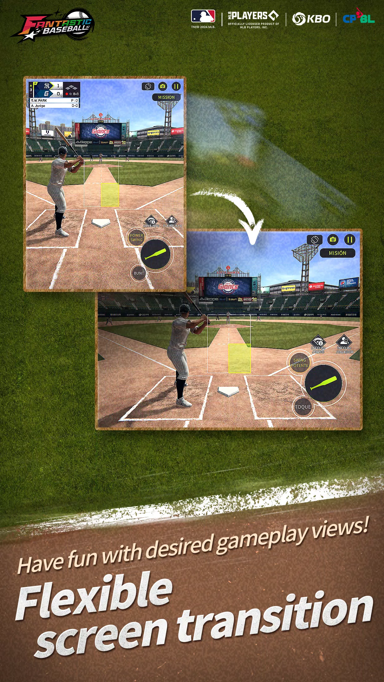 Schermata MLB Fantastic Baseball 1