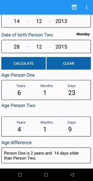 Age Calculator Captura de tela 1