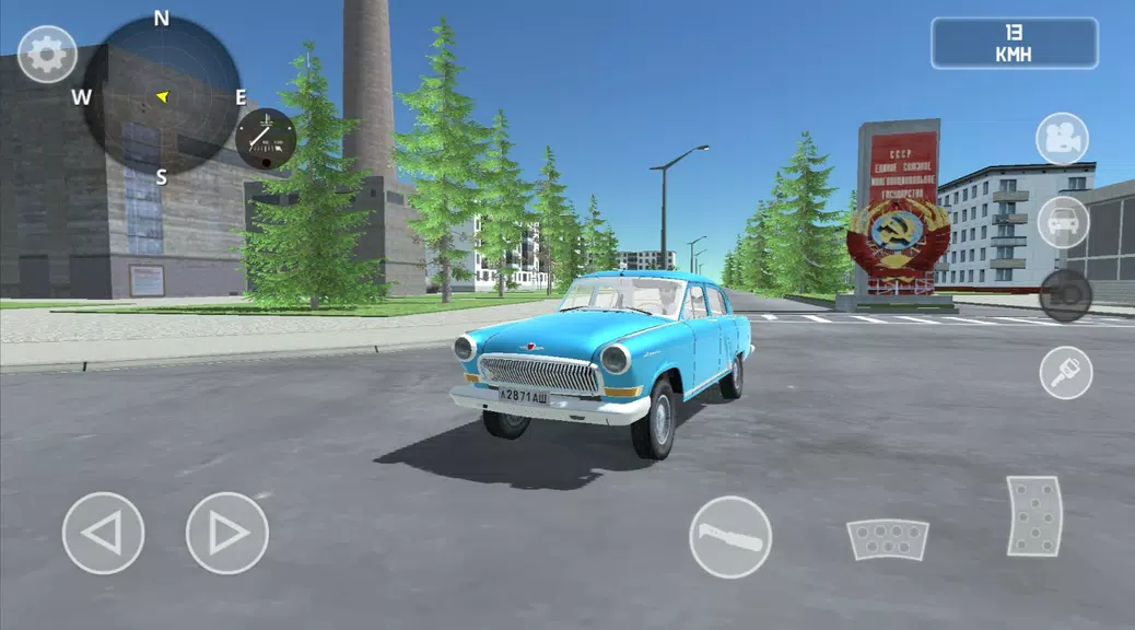 SovietCar: Simulator ဖန်သားပြင်ဓာတ်ပုံ 1