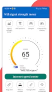 WiFi analyzer, WiFi speedmeter ภาพหน้าจอ 1