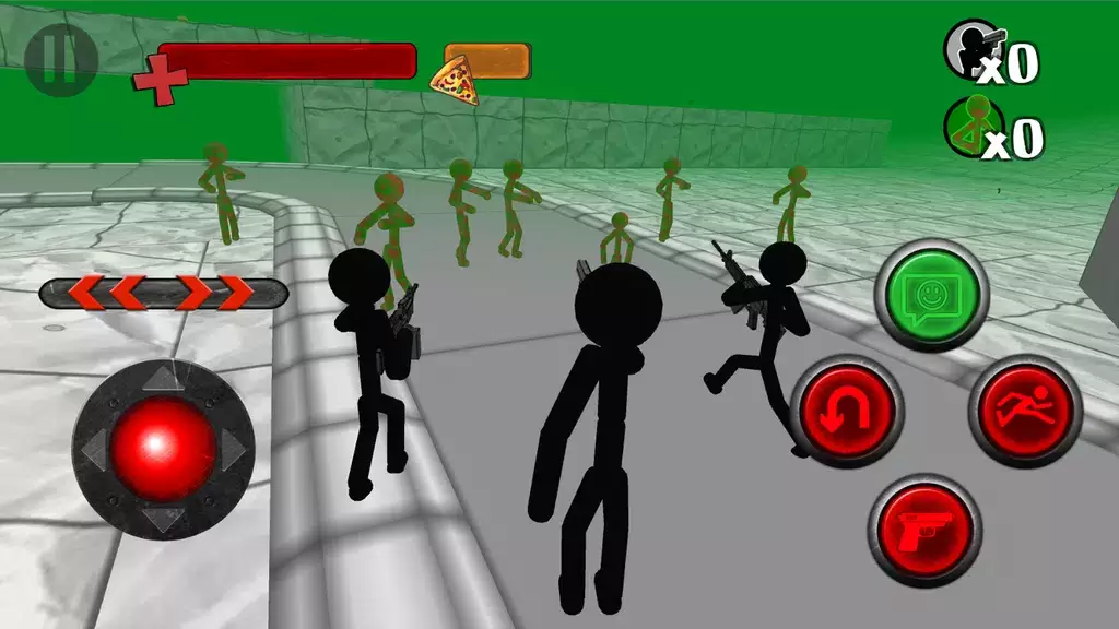 Stickman Zombie 3D স্ক্রিনশট 2