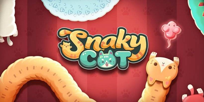 Snaky Cat: spannende slanggame nu op Android, iOS