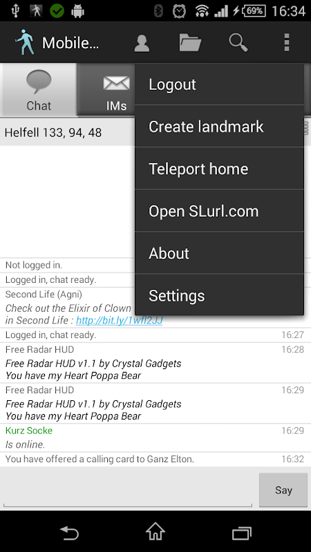 Mobile Grid Client ဖန်သားပြင်ဓာတ်ပုံ 0