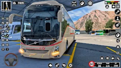 Euro Bus Simulator City Bus Captura de tela 1