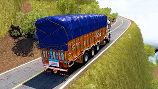 India Truck Cargo 3D Capture d'écran 0