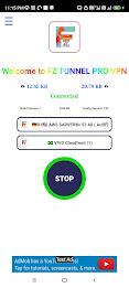 FZ TUNNEL PRO_Sucure Fast VPN Capture d'écran 3