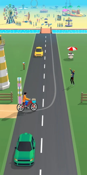 Paperboy Ticket Delivery Game Capture d'écran 0