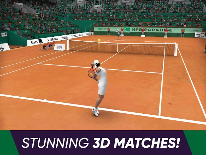 Tennis World Open 2024 - Sport Mod 스크린샷 2