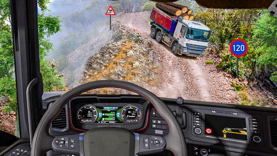 Heavy Truck Simulator Offroad Capture d'écran 1