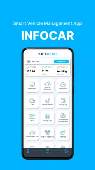 Infocar - OBD2 ELM Diagnostic 스크린샷 0