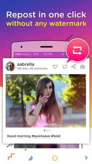 MultiSave - Photo, Video Downloader for Instagram ဖန်သားပြင်ဓာတ်ပုံ 1