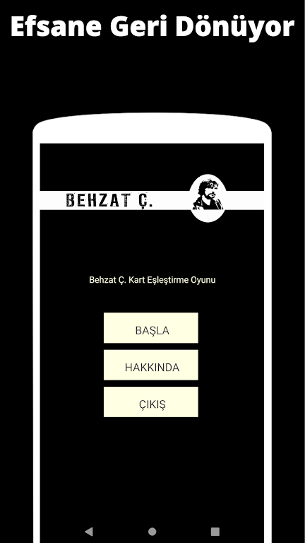 Behzat C. Card Matching Game Zrzut ekranu 0