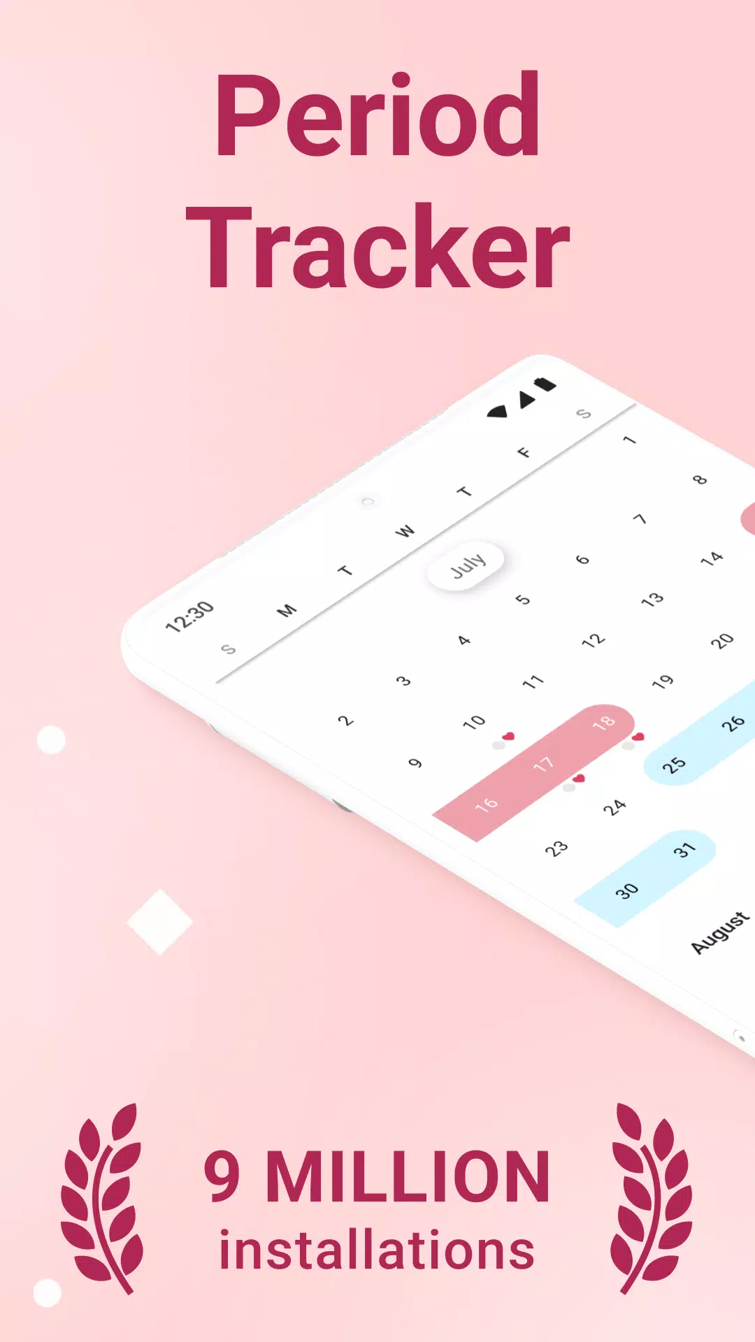 Clover - Periodenkalender Screenshot 0