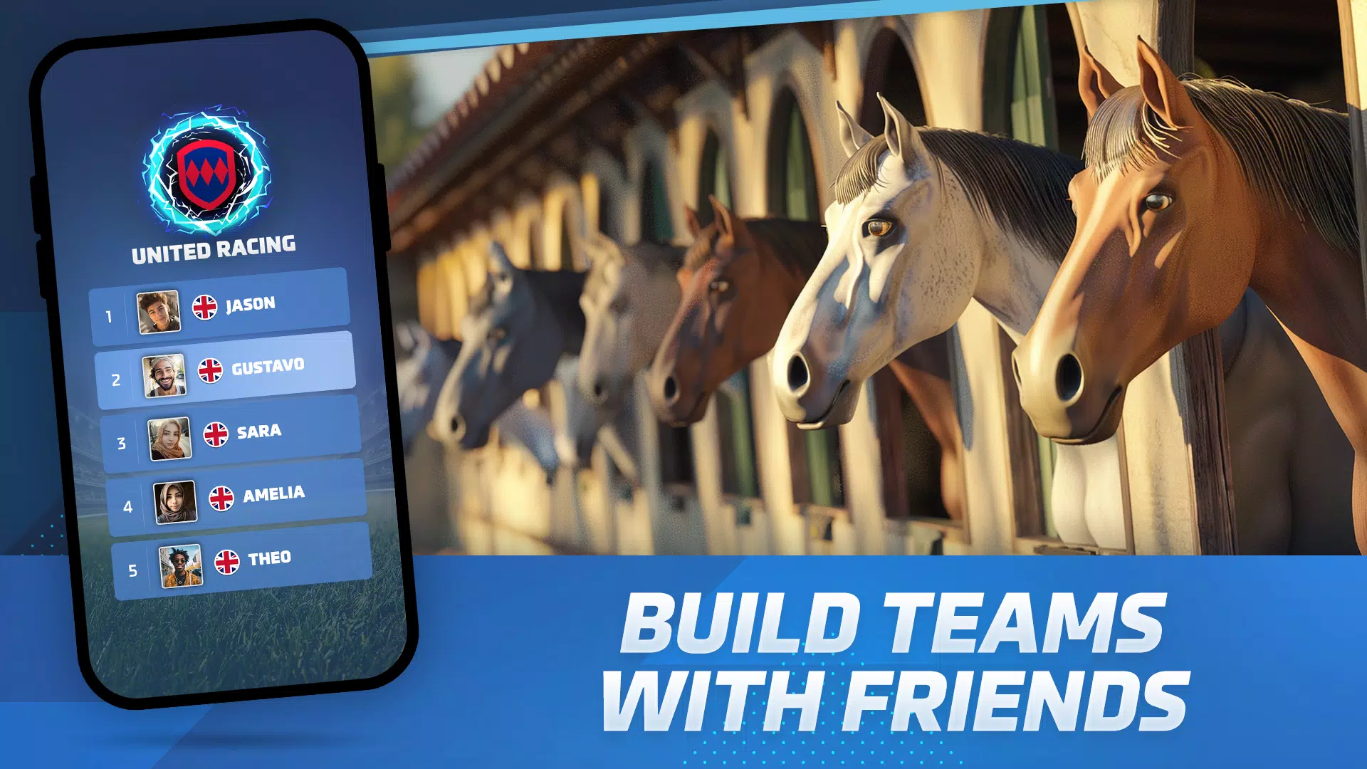 Horse Racing Rivals Captura de pantalla 1