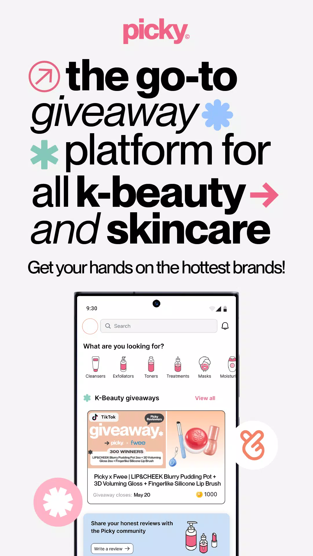 Picky - Beauty Community Captura de pantalla 0