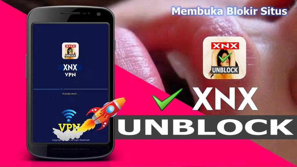 VPN Unblock XnX - Buka Situs X-Video & Sites Capture d'écran 0