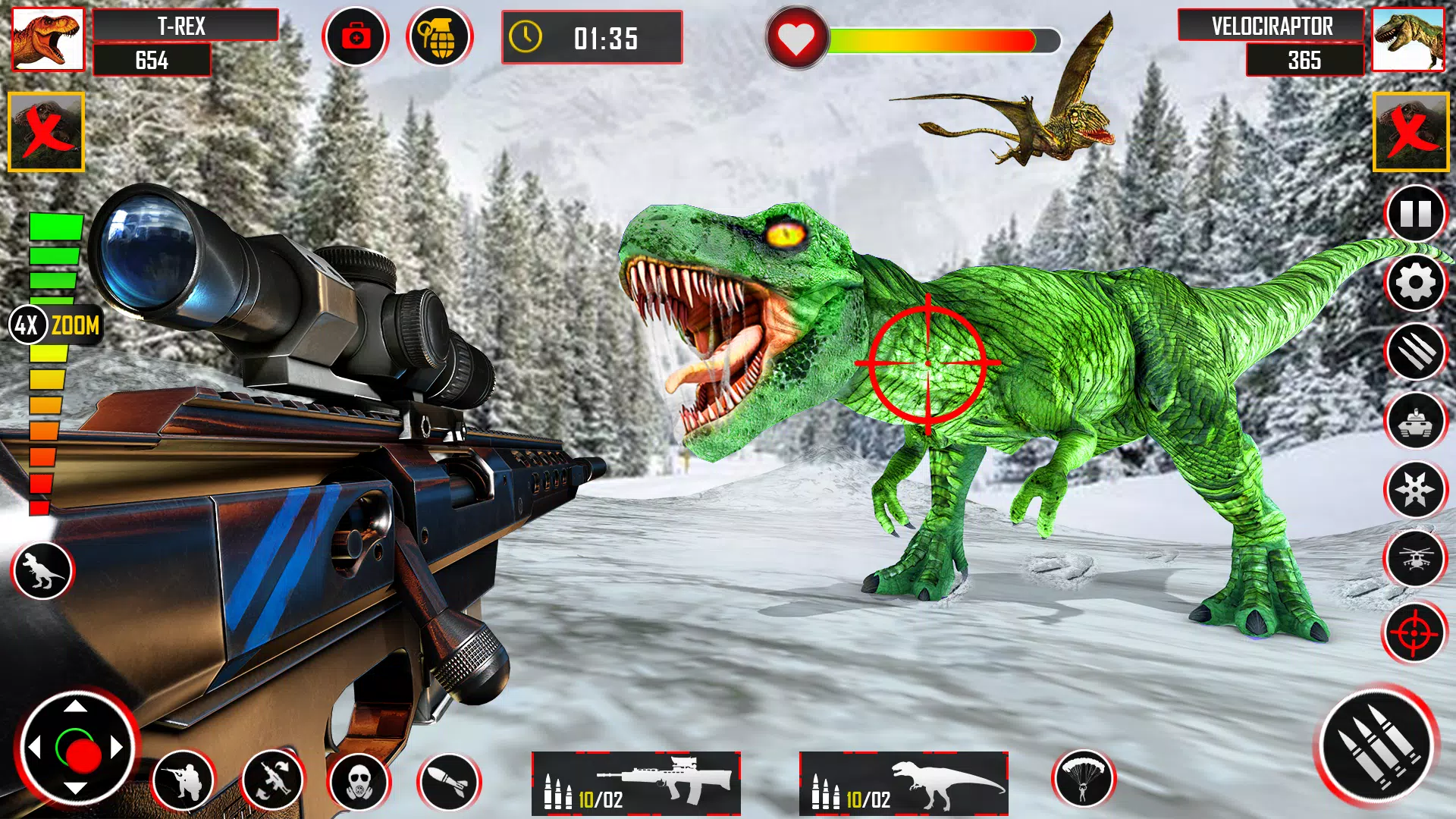 Wild Dino Hunting - Gun Games スクリーンショット 2