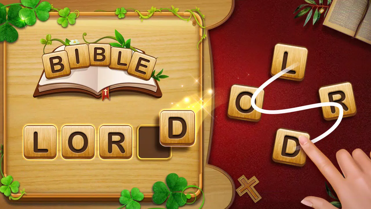 Bible Word Connect Puzzle Game ภาพหน้าจอ 1